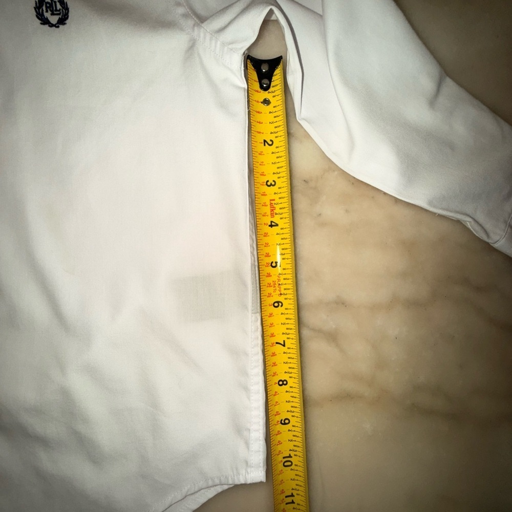 Ralph Lauren boys White Oxford Button Down Shirt Size 5 - Picture 8 of 10
